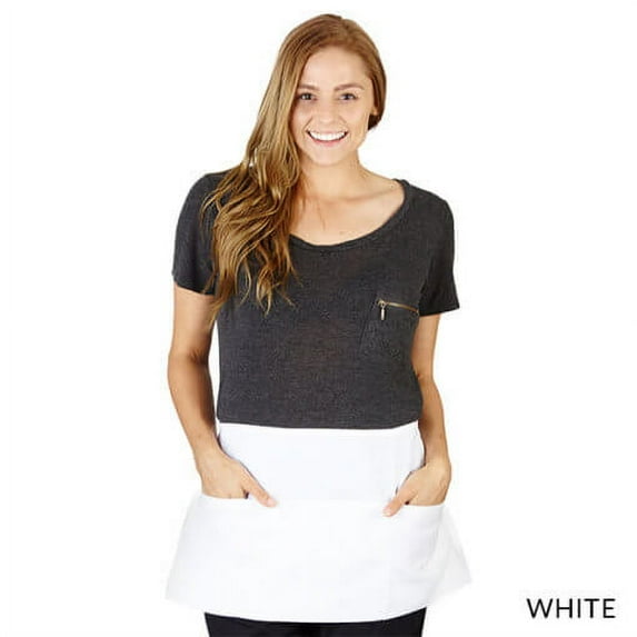 NATURAL UNIFORMS COMMERCIAL WAIST APRON 2, 6, 12 PACK