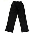 thumbnail image 1 of NATURAL UNIFORMS Unisex Black Baggy Chef Pants S Black, 1 of 1
