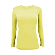 NATURAL UNIFORMS WOMENS LONG SLEEVE TEE SHIRT AND UNDERSCRUB