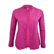 NATURAL UNIFORMS WOMENS SOFT STRETCH SCRUB JACKET AND WARM UP JACKET