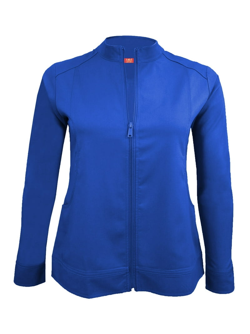 Natural Uniforms Women's Ultra Soft Warm-Up Scrub Jacket, X-Small