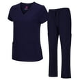 thumbnail image 1 of NATURAL UNIFORMS Womens Scrub Set Lightweight Stretch with 12 Pockets, 1 of 3