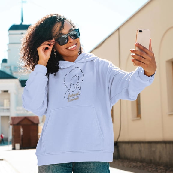 NATURAL WOMAN AFRO - BL Hoodie