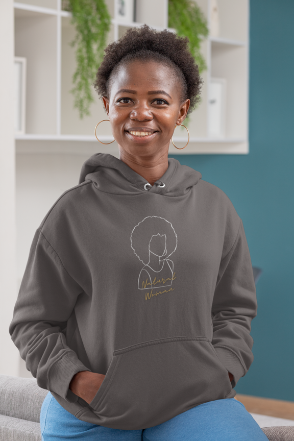 NATURAL WOMAN AFRO - WL Hoodie