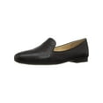thumbnail image 1 of NATURALIZER Womens Black Cushioned Breathable Arch Support Emiline Round Toe Slip On Leather Loafers 5.5 M, 1 of 2