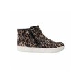 thumbnail image 1 of NATURALIZER Womens Brown Animal Print 0.5" Platform Padded Comfort Miranda Round Toe Wedge Zip-Up Booties 9.5 M, 1 of 2