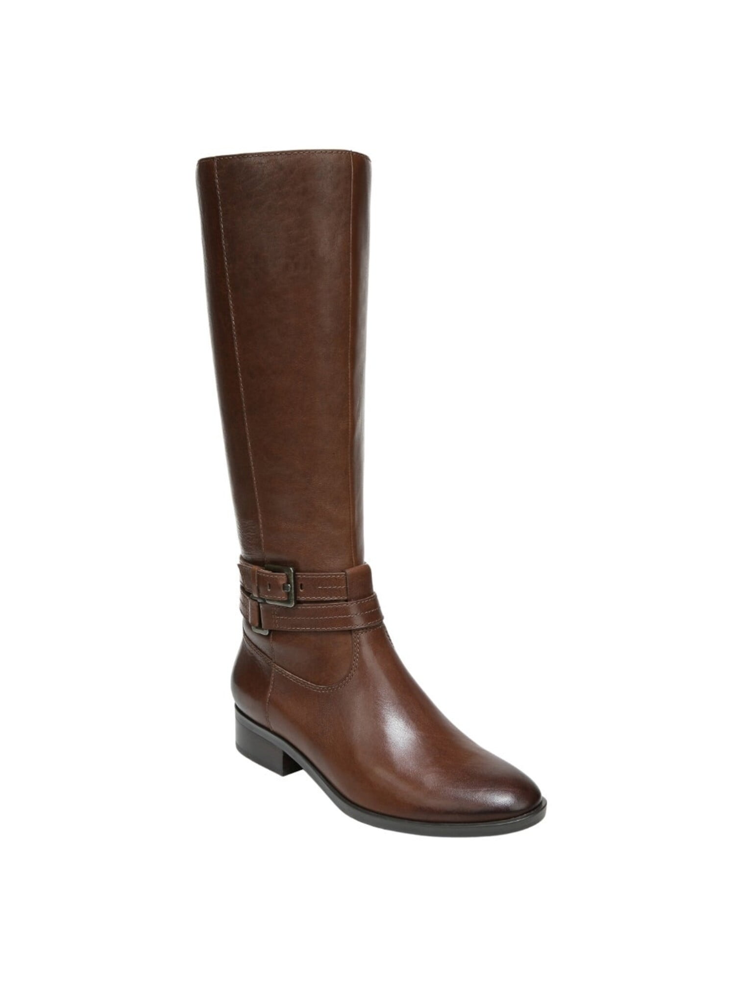 Naturalizer Women s Reid Leather Wide Calf Knee High Boots