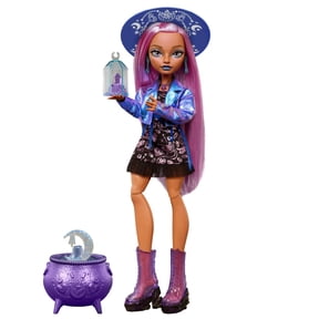 Moonspell Magic by Monster High Layla Stone Fashion Doll, Crystal Witch with Accessories (Walmart Exclusive)