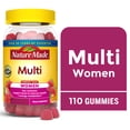 thumbnail image 1 of Nature Made Multivitamin For Women Gummies, Women's Multivitamin, 110 Count, 1 of 10