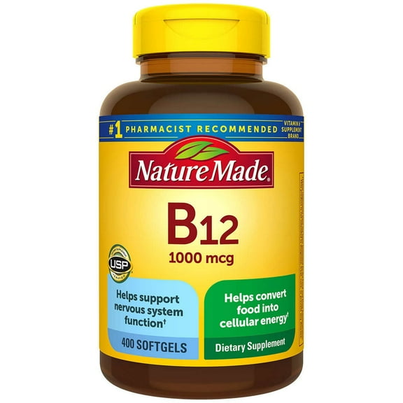 Nature Made Vitamin B12 1000 mcg., 400 Softgels