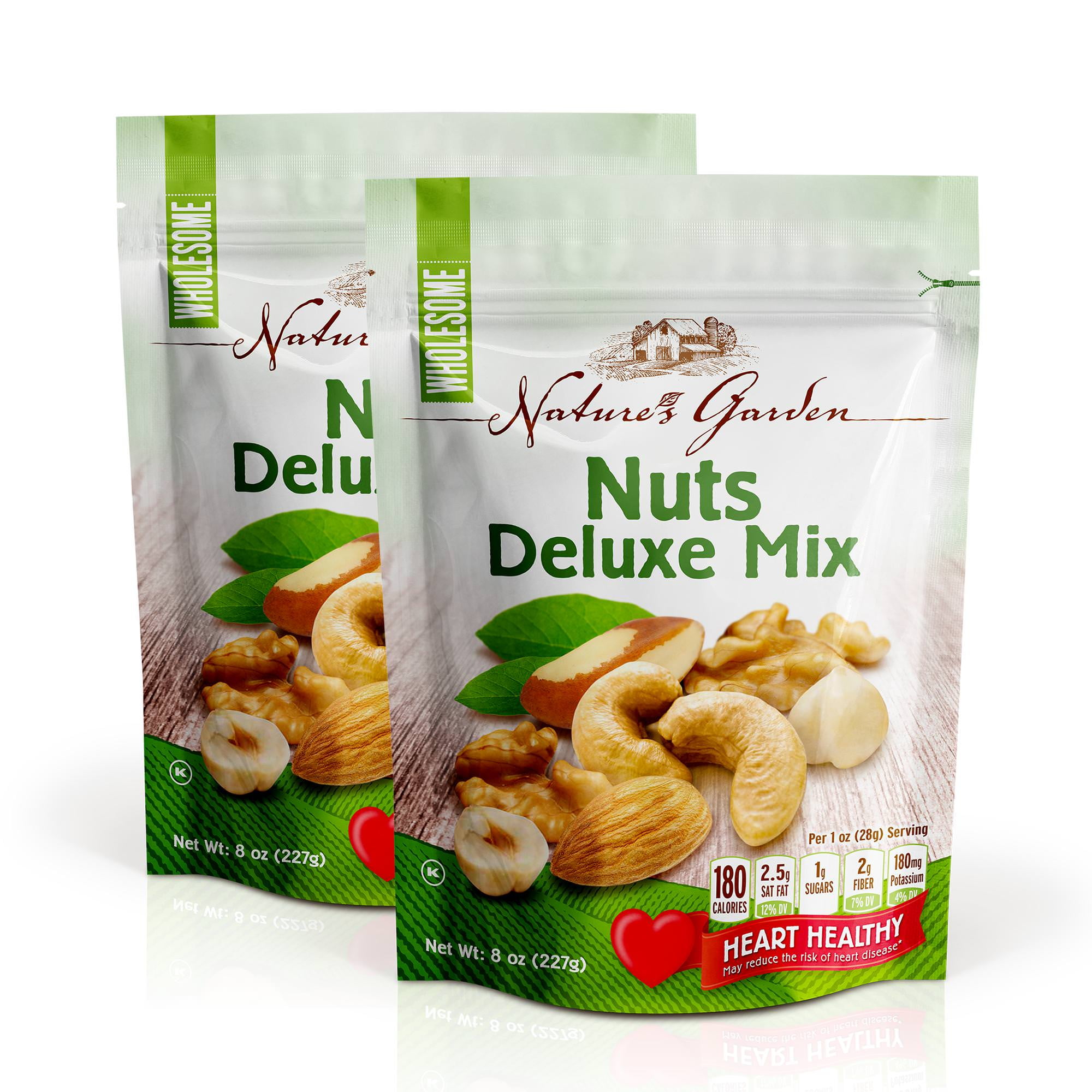 NATURE'S GARDEN DELUXE MIXED NUTS