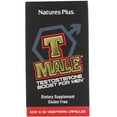 thumbnail image 1 of Nature's Plus T Male, Testosterone Boost For Men, 60 Vegetarian Capsules, 1 of 3