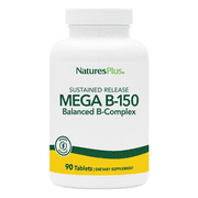 NaturesPlus Mega B-150 Complex - 90 Sustained Release Tablets - 90 Servings