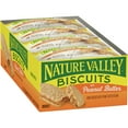 thumbnail image 1 of NATURE VALLEY Flavored Biscuits - Peanut Butter, Honey - Box - 1.35 oz - 16 / Box | Bundle of 5, 1 of 2