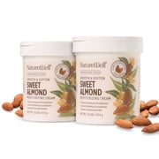 NatureWell Sweet Almond Smooth & Soften Moisturizing Body Cream, Pack of 2 16 Oz Each