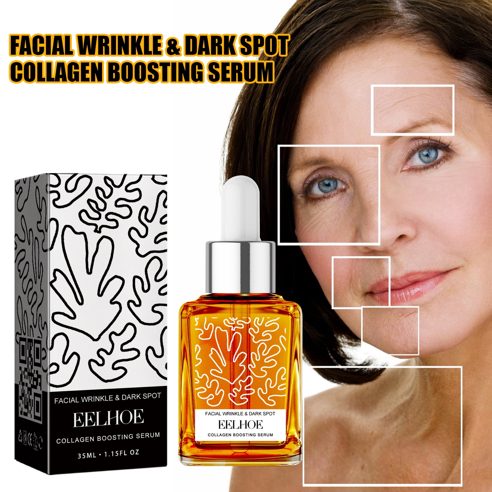 NATUREASY Vitamin C Serum for Face Anti Aging & Reduce Wrinkles, Dark