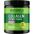 thumbnail image 1 of NATURELO Collagen Peptide Powder, Hydrolyzed Collagen Type I & III, Skin Hair & Joint Health - Unflavored, 16 Ounces | 45 Servings, 1 of 8