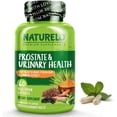 thumbnail image 1 of NATURELO Prostate & Urinary Health, Comprehensive Formula with Saw Palmetto, Pygeum, Tumeric, Plant Sterols, Broccoli and Lycopene, 60 Vegetarian Capsules, 1 of 7