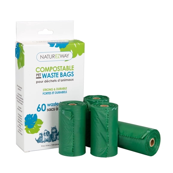 NatureZway Plant-Based Pet Waste Bags 720 Count