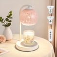 thumbnail image 1 of NATYSWAN Candle Warmer Lamp Gifts for Women - Dimmable Scented Wax Melt Warmer with Timer - Housewarming Gift for Home Bedroom Decor, Xmas Birthday Gifts for Mom, 2 Bulbs, Pink, 1 of 8