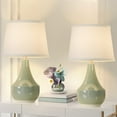 NATYSWAN Table Lamp Set of 2, 18.6“ Tall Ceramic Table Lamp Classic