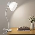 thumbnail image 1 of NATYSWAN Clip-On Desk Lamp, Eye-Caring LED Reading Light, Adjustable Gooseneck, Anti-Tip Bedside Reading Light—Small Desk Lamps for Home Offices, College Dorm Room, 1 of 8