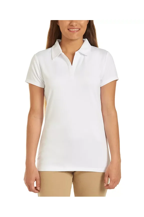 Juniors Uniform Short Sleeve Performance Polo L (11-13)