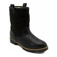 thumbnail image 1 of NAUTICA Womens Black Pull Tabs Cushioned Bosun 3 Round Toe Dress Boots Shoes 7.5, 1 of 4