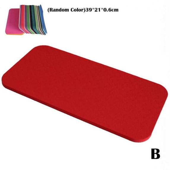 NAUXIU Abdominal Wheel Kneeling Mat Yoga Mat Knee Mat Fitness Thick Mat Kneeling Cushion Dumbbell Mat Equipment Garden Mat T4O4