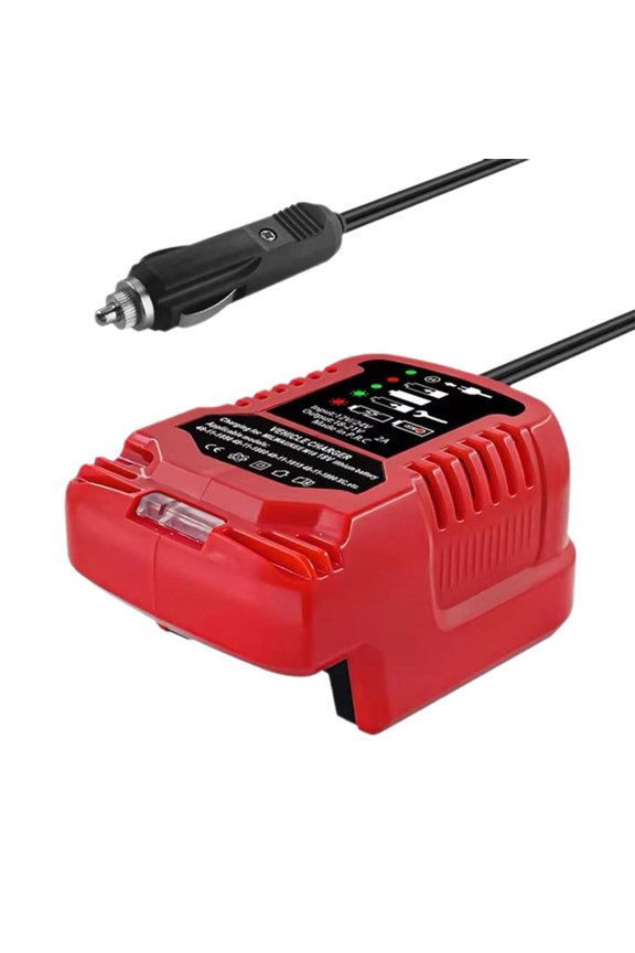 Car Battery Charger Replace for Makit-a/for * 18V 20V Lithium Ion Battery Charger Car Vehicle Starter Charger(NOT for 12V, 14.4V) F1I0