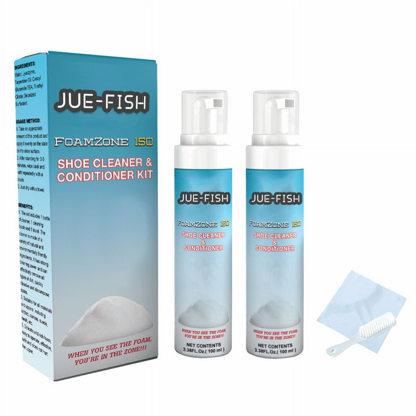 NAUXIU FZ150 Shoe Cleaner, FoamZone 150 Shoe Cleaner, Foam Zone 150
