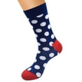 thumbnail image 1 of NAVAL POLKA DOT SOCK, 1 of 4