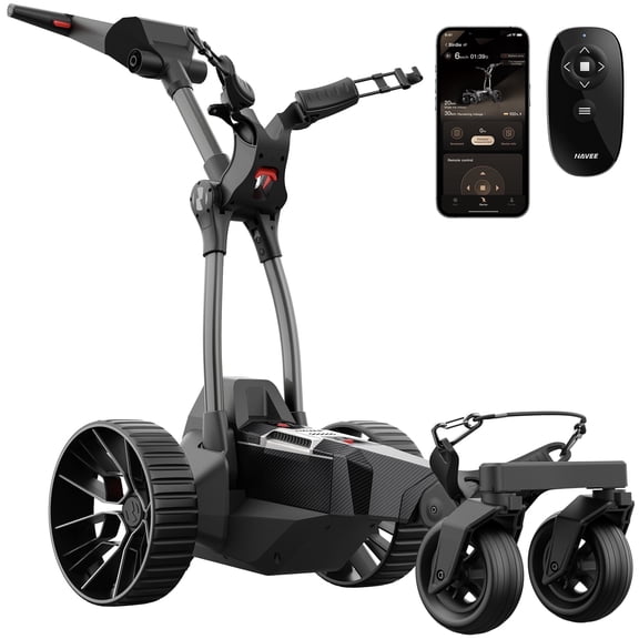 Navee Birdie 3 Electric Golf Cart - 36 Hole Battery,Remote Control