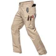 NAVEKULL Mens Stretch Ripstop Cargo Pants Water Resistant Flex Hiking Pants Lightweight EDC Operator Utility Work Pants