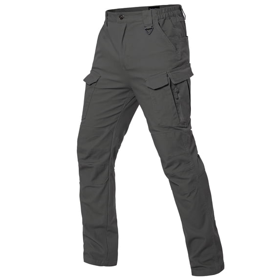 NAVEKULL Men's Flex Work Pants Durable Cotton Stretch Cargo Pants Lightweight Outdoor EDC Hiking Pants