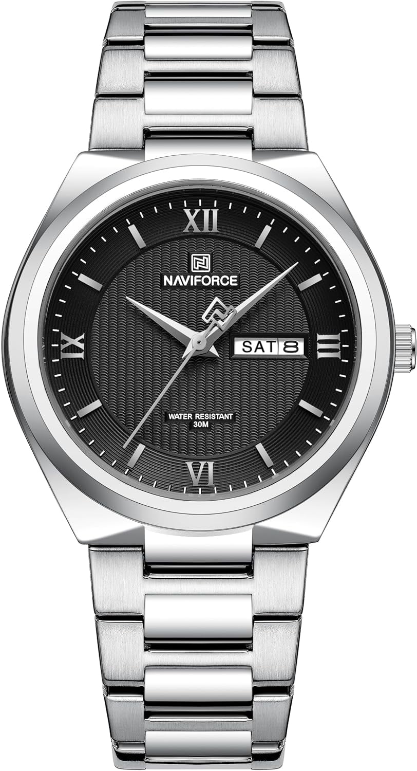 Naviforce steel watches discount