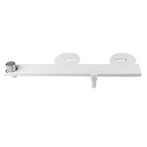 NAVISANI Super Slim & Strong Bidet W/Chrome Knob E-Z Install Attachment, Very Durable Up to 500 LBS