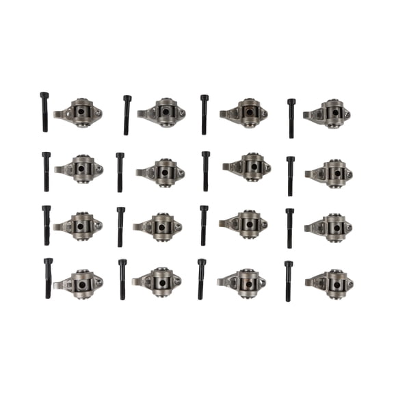 NAVOROGE 1Set LS1 Rocker Arms with Upgraded Trunion Kit for 4.8 5.3 5.7 6.0 LS2 LS6