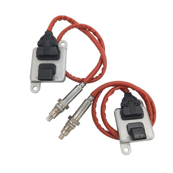NAVOROGE 2pc NOx Sensor for BMW E70 F30 X5 328dxDrive13628589844 13628589846Rear Front