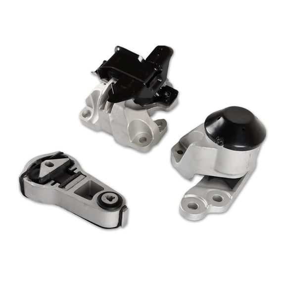 NAVOROGE 3PCS Engine Motor + Trans Mounts For 11-15 Ford Explorer V6 3.5L A5635 A5663HY A5734