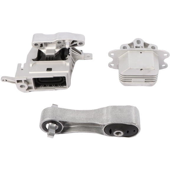 NAVOROGE 3pcs Front Lower Right Engine & Transmission Motor Mount For BMW X1 X2 F46 MINI F55 1.2T