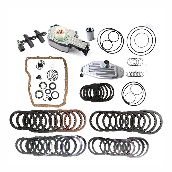 NAVOROGE 45RFE 545RFE 65RFE Transmission Master Rebuild Kit w/Filter Friction Steel Plates Compatible with 2007-2009 Aspen Compatible with 2006-2017 Dakota Durango 1500 Wrangler