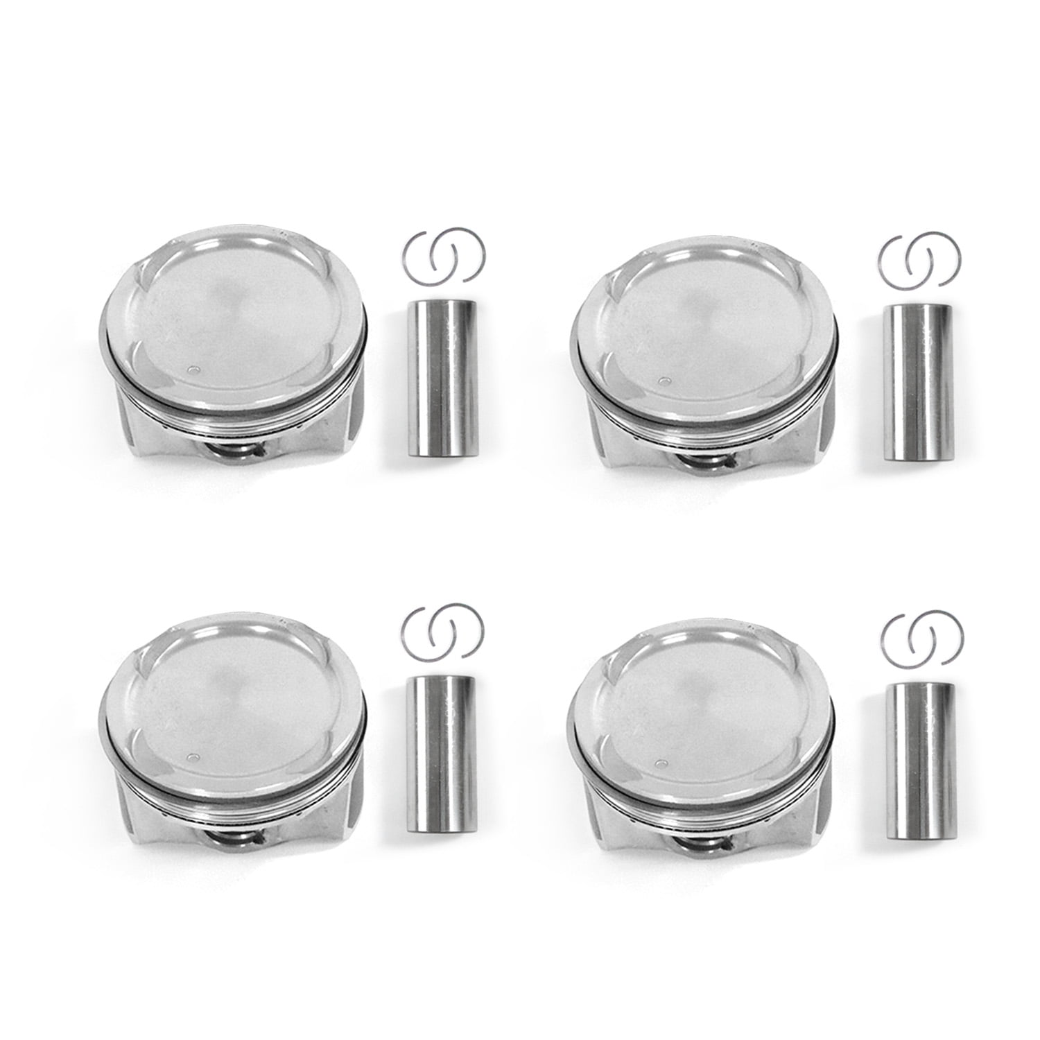 NAVOROGE 4PCS Pistons & Rings Kit For For Hyundai Kia Tucson Elantra GT Soul 2.0L G4NA