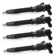 NAVOROGE 4pcs DIESEL FUEL INJECTOR 0445110249 for BOSCH FORD RANGER MAZDA BT50 3.0L