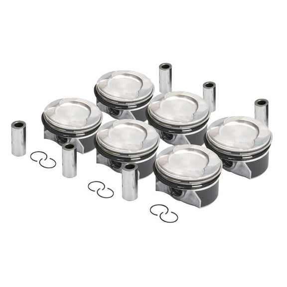 NAVOROGE 6PCS Engine Pistons Rings 88mm For Mercedes-Benz W205 W212 X166 E400 M276 3.0T