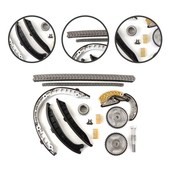 NAVOROGE Engine Timing Chain Tensioner Guides Kit for Porsche Panamera Macan S 3.0T 3.6T