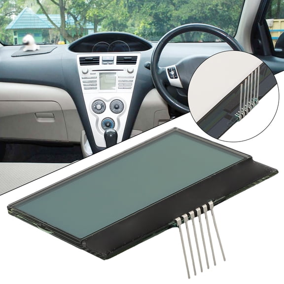 NAVOROGE LCD Screen Dashboard Black Display Capabilities Cluster Instrument For Toyota 2008-2012 Toyota Vios