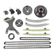 NAVOROGE NAVOROGE Engine Timing Chain Kit 9-0393SD TKMI047L fits for 2005 2006 Je.p Commander Grand Cherokee 4.7L V8 2002-2008 Dodge Dakota Durango Ram 1500 TK1101 Timing Chain Set Tensioner Sprocket