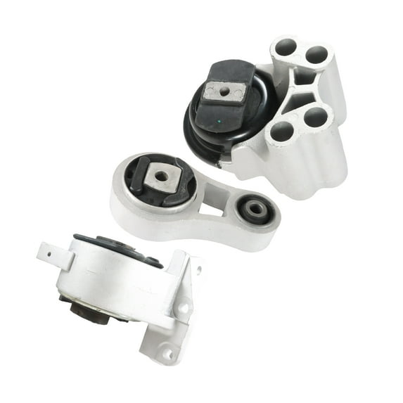 NAVOROGE New 3Pcs Engine Trans Mount for 2010-2012 Fusion, 2007-2012 Lincoln MKZ 3.5L A5571 A5570 A5653