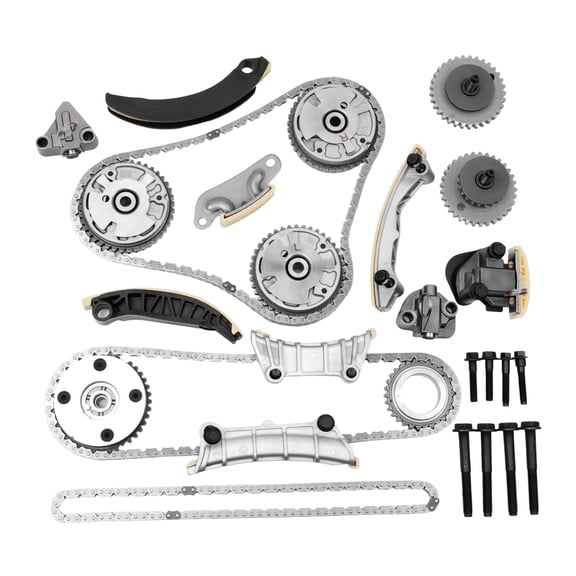 NAVOROGE Timing Chain Kit For Chevy Impala Malibu GMC Cadillac Pontiac Buick